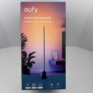 NEW eufy Indoor Smart Floor Lamp E10 RGBWW LED 16 Million Colors 1700 Lumens